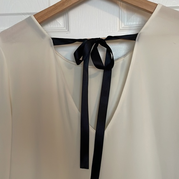 Zara Basics jewelled collar blouse - Picture 4 of 6